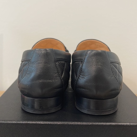 Chanel 22C lambskin loafer/moccasins in black size 38.5 - Picture 3 of 11